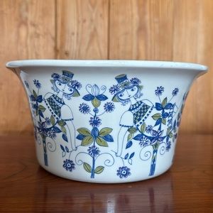 Vintage Figgjo Lotte Turi porcelain serving dish